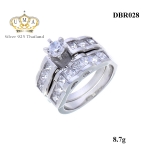 แหวนเพชรคู่ ประดับเพชรCZ แหวนชูคู่กับแหวนเพชรรอบวง สแตคแบบซ้อน 2 เพิ่มลุคเก๋ๆให้กับตัวคุณเองง่ายๆ 1 set มี 2 วง สามารถใส่ เป็นคู่ หรือ แยก ใส่ได้ค่ะ