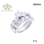 แหวนเพชรคู่ผู้หญิง ประดับเพชรCZ แหวนชูเพชรเม็ดโตๆคู่กับแหวนเพชรรอบวง มีความงามจับใจ ดีไซส์สวย ดูหรูหรา เทรนด์แฟชั่นแหวนสมัยใหม่ สวมใส่ได้ทุกโอกาส 1 set มี 2 วง สามารถใส่เป็นคู่ หรือ แยก ใส่ได้ค่ะ