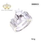 แหวนคู่เพชร ประดับเพชรCZ แหวนชูเพชรเม็ดโตๆคู่กับแหวนแถว ใส่ซ้อนกันเพื่อเพิ่มความโดดเด่นและสะดุดตาแค่นี้ก็ได้ลุคชิคสุดๆแล้วละค่ะ