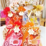 ที่เปิดขวดMagnet ลายบ่าวสาว แพคถุงผ้าแก้ว