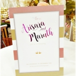 การ์ดแต่งงานสไตล์โมเดิร์น