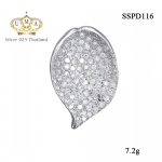 จี้เงินแท้925ประดับเพรชแท้สวิส เกรดดี น้ำใส ,จี้,จี้ เงิน,จี้ เงิน แท้,จี้ เพชร,จี้ เพชร แท้ ราคา ถูก,จี้แฟชั่น,จี้ผู้หญิง,จี้สวยๆ,Pendant silver925