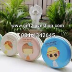 กระเป๋าเงินเหล็กกลม มีซิป