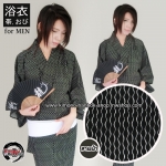 ชุดยูกาตะชายสีดำลาย01