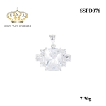 จี้เงินแท้925ประดับเพรชแท้สวิส เกรดดี น้ำใส ,จี้,จี้ เงิน,จี้ เงิน แท้,จี้ เพชร,จี้ เพชร แท้ ราคา ถูก,จี้แฟชั่น,จี้ผู้หญิง,จี้สวยๆ,Pendant silver925