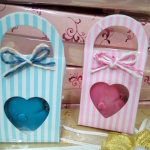 สายวัดรูปหัวใจ แพคเกจกล่องรูปกระเป๋า