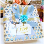 ผ้าแพรรับไหว้ ขนาด 5 ฟุต แพคเกจชะลอมฝาครอบ