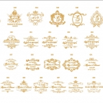 แบบป้ายชื่อโลโก้ต่างๆ