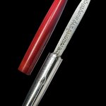 มีดหมอ แบบมีดปากกา ยี่ห้อ PARKER USA ยุคต้นของงานปากกา หลวงพ่อบุญมี อิสสโร (พระครูอาทรสิกขกิจ) วัดเขาสมอคอน ลพบุรี งานศิลป์ช่างสว่าง (ช่างหลัก) ขนาดพกพา ร่วมสมัย พกพาง่าย แท้ทันหลวงพ่อปลุกเสก รับประกันแท้สากล 100%