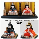 Set.ตุ๊กตาฮินะเด็กคู่+ฉาก(M)