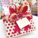 ผ้าแพรรับไหว้ ขนาด 5 ฟุต แพคเกจชะลอมฝาครอบ