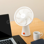 Xiaomi Rechargeable Mini Fan พัดลมพกพาขนาดมินิ เหมาะสำหรับไว้ใช้งานหน้าโต๊ะคอม