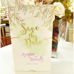 การ์ดแต่งงานแบบสองพับ