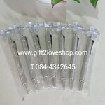 ปากกาสีเงิน ฟรีป้ายชื่อ