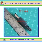 1x DC Jack 5.5x2.1 mm DC Jack Adapter Connector