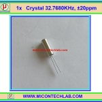 1x คริสตัล 32.768 KHz 3x8mm +/-20ppm 12.5pF (Crystal 32.768 KHz )