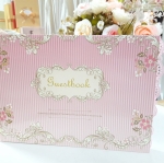 สมุดอวยพรปกแข็ง ขอบลูกไม้