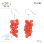 ต่างหูคริสตัล - Crystal swarovski earrings