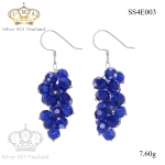 ต่างหูคริสตัล - Crystal swarovski earrings