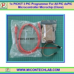 1x เครื่องโปรแกรม PICKit 3 MICROCHIP