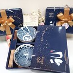 ชุดรับไหว้ชามตะเกียบ แบบ 2 ชาม