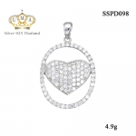 จี้เงินแท้925ประดับเพรชแท้สวิส เกรดดี น้ำใส ,จี้,จี้ เงิน,จี้ เงิน แท้,จี้ เพชร,จี้ เพชร แท้ ราคา ถูก,จี้แฟชั่น,จี้ผู้หญิง,จี้สวยๆ,Pendant silver925