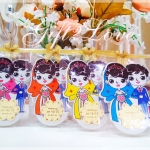 ที่เปิดขวดmagnet ลายบ่าวสาว แพคถุงพลาสติก