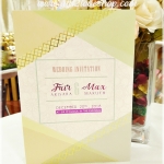 การ์ดแต่งงานแบบสองพับ