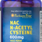 Puritan N-Acetyl Cysteine 600 mg 120 Capsules