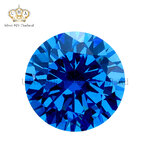 เพชรSpinel 7A สปิเนล ทรงกลม สี อะความารีน ไวโอเล็ต No.109 (Aquamarine Violet Spinel No.109 ROUND) - Size 3.00mm - 1แพ็ค - 500เม็ด
