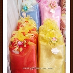 ผ้าแพรรับไหว้ ขนาด 5ฟุต คละสี