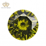 เพชรCZ 6A ทรงกลม โอลีฟ สีเขียว (Olive ROUND CZ) - Size 1.50mm - 1แพ็ค - 1000เม็ด