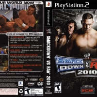 WWE SMACK DOWN VS RAW 2010 FEATURING ECW [US : DVD5 1 Disc ใส่กล่อง]