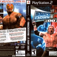 WWE SMACK DOWN VS RAW 2007 [US : DVD5 1 Disc ใส่กล่อง]