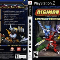 DIGIMON WORLD 4 [US : DVD5 1 Disc ใส่กล่อง]