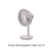 Pando Rechargeable Table Fan P1 - Pink