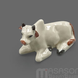 ตุ๊กตารูปวัวเซรามิค