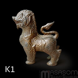 รูปหล่อสิงห์โบราณ