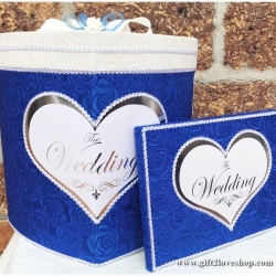 กล่องรับซอง พร้อมสมุดอวยพร ครบเซ็ท