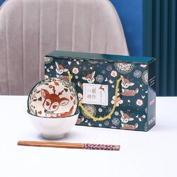 ชุดรับไหว้ชามตะเกียบแบบ 2 ชาม