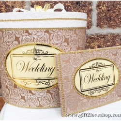 กล่องรับซอง พร้อมสมุดอวยพร