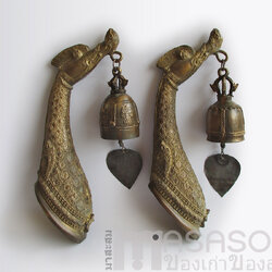 หงส์พร้อมกระดิ่งแขวนผนัง