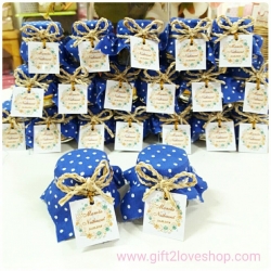 น้ำผึ้งป่าแท้ 15 ml. ห่อผ้าลายจุด