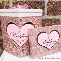 กล่องรับซอง พร้อมสมุดอวยพร