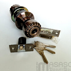 ลูกบิดประตูทองเหลือง