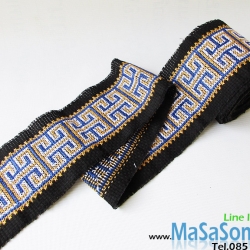 ผ้าแถบปักครอสติชชาวเขาM6