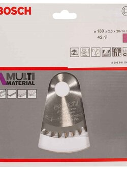 ใบเลื่อยมัลติ 5"x42T BOSCH #2608641195