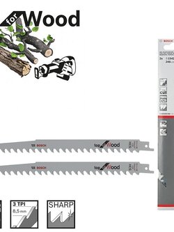 ใบเซเบอร์ S1542K BOSCH 2608650681