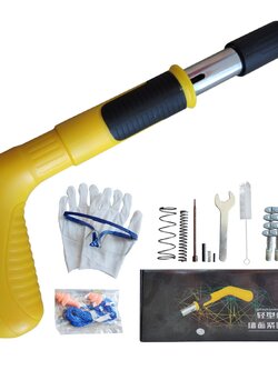 ปืนยิงตะปู เครื่องยิงตะปูแรงดันสูง KLD-001A *ด้ามเหลือง*