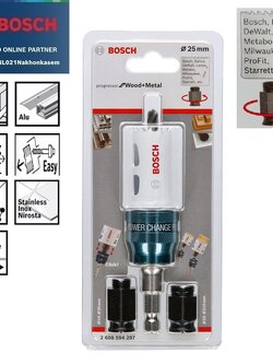ชุดโฮลซอKit Progressor 25mm. BOSCH